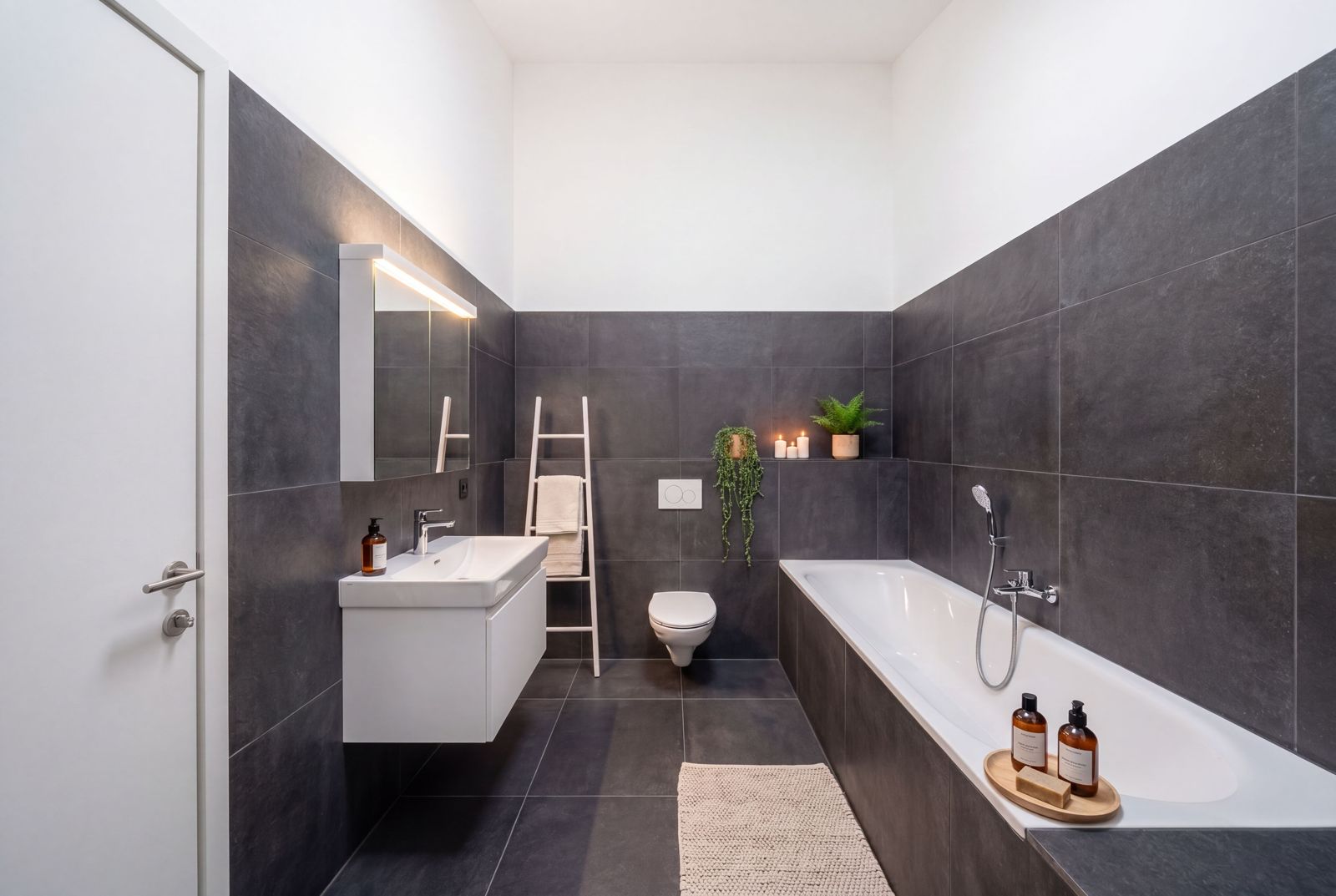 Salle de bains de la suite parentale